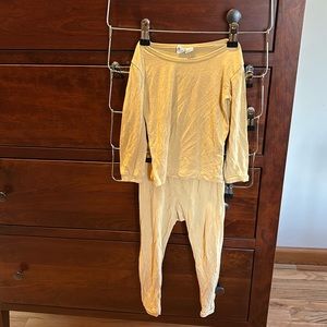 Kyte baby pajamas yellow 2t